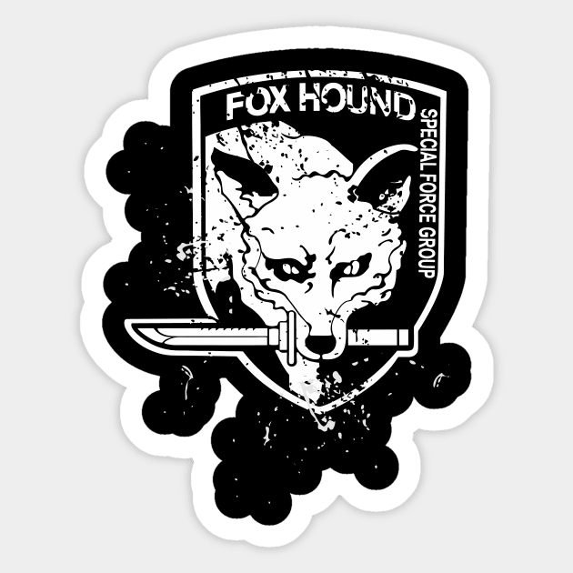 fox grunge hound Sticker by zildiankarya